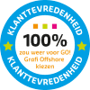 stempel 100% tevreden klanten