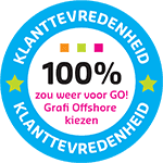 stempel 100% tevreden klanten