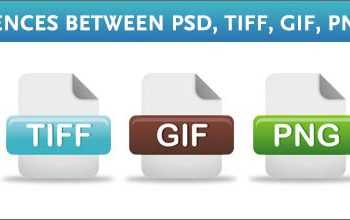Verschillen tussen PSD, TIFF, Gif, Png en Jpg