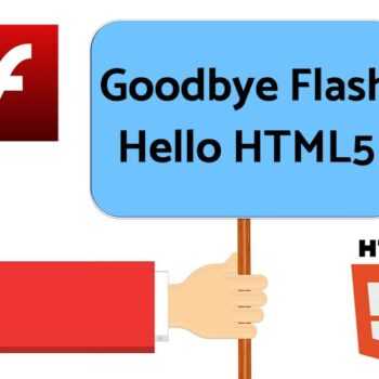 Vaarwel Flash hallo HTML5