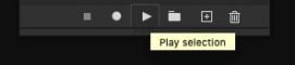 play selection action photoshop