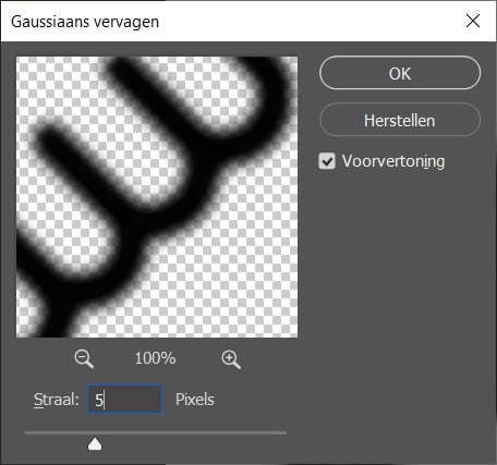 icon gaussiaans vervagen