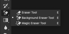 background eraser tool photoshop
